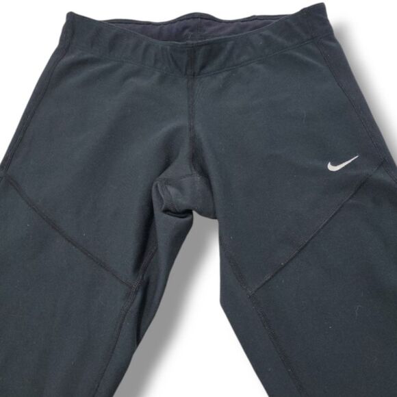 Nike Pants Size XS W25"xL28" Nike Dri-Fit Running Pants Leggings Athletic Black - Picture 4 of 8